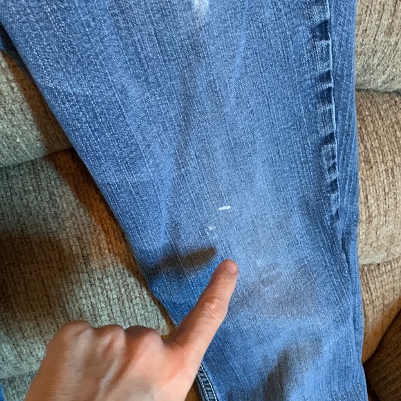 Silver Suki Surplus light wash, w fancy back pockets, sz W27/L32 - Picture 4 of 11